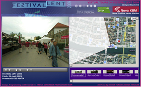 Kliknite
tukaj za ogled virtualnega prostorskega sprehoda po prizoriščih - Petek, 26. junij
2009!