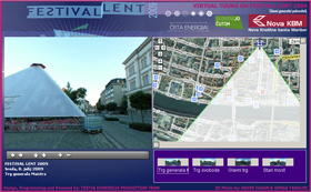 Kliknite tukaj za ogled virtualnega prostorskega sprehoda po prizoriščih - Sreda, 8. julij 2009!